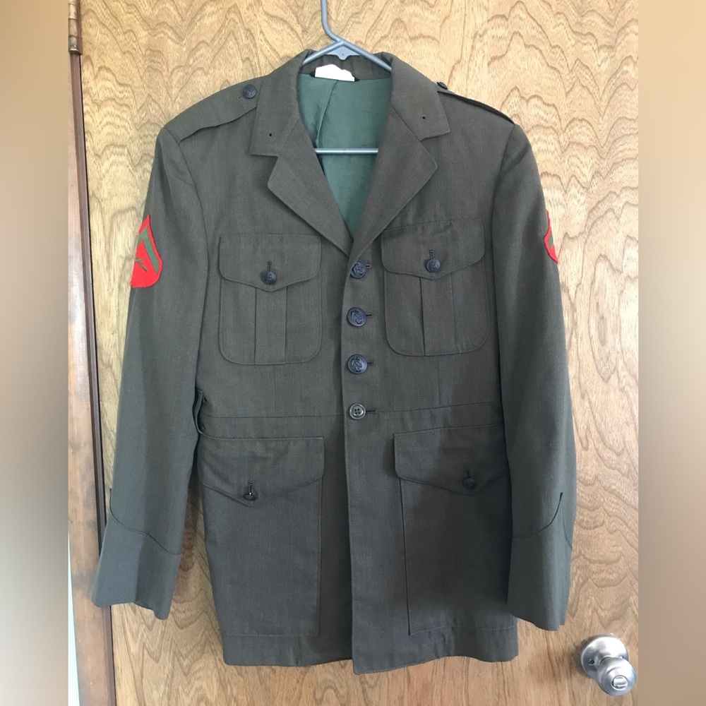 USMC Marine Corps Alpha Class A Dress Jacket